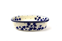 G43 Bunzlau Zeepschaaltje 2876X G43 Ovaal Premium Zeepschaaltje